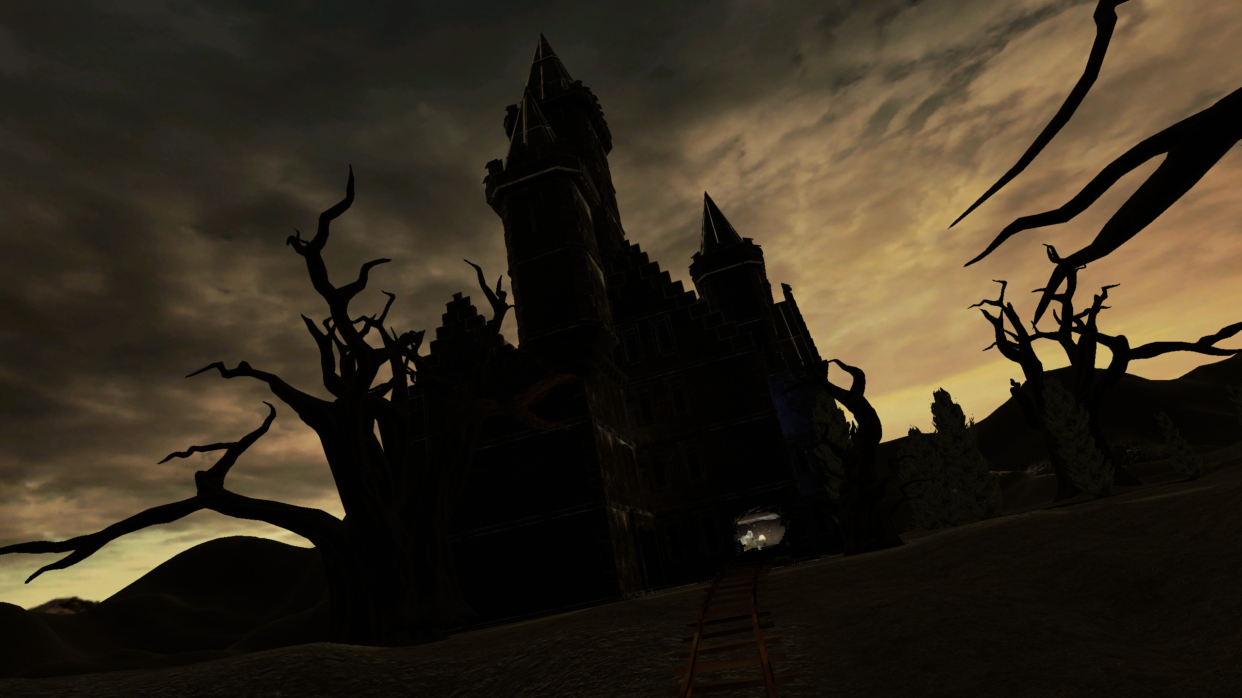 Epic Roller Coasters — Haunted Castle screenshot