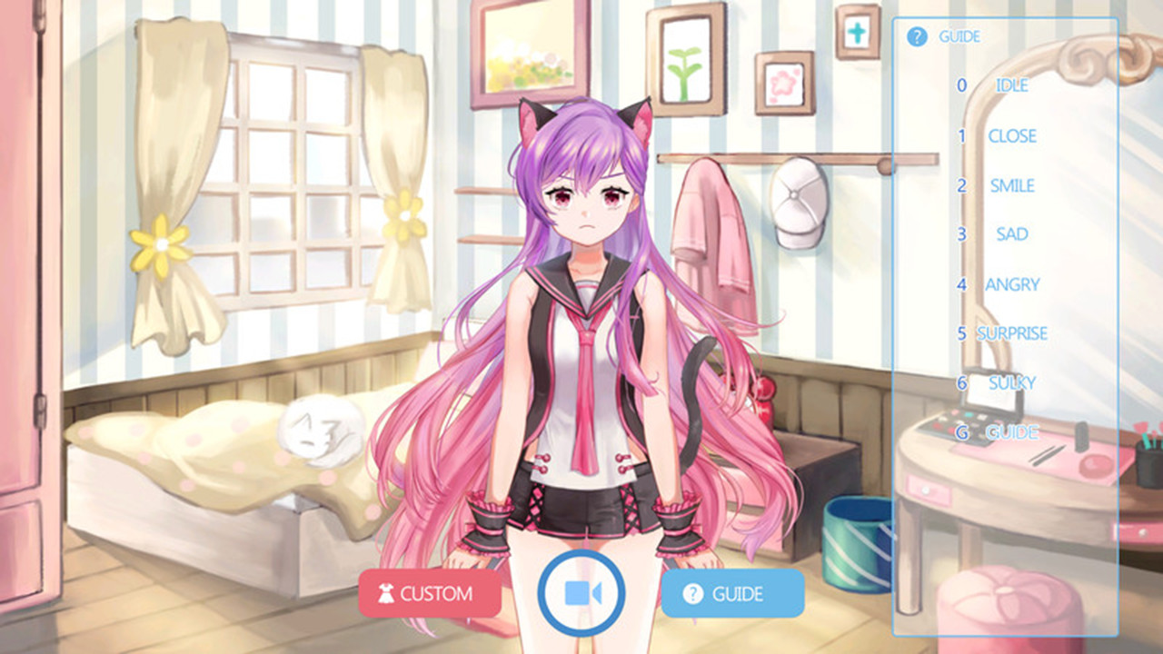 2D Vtuber Cutiecats screenshot
