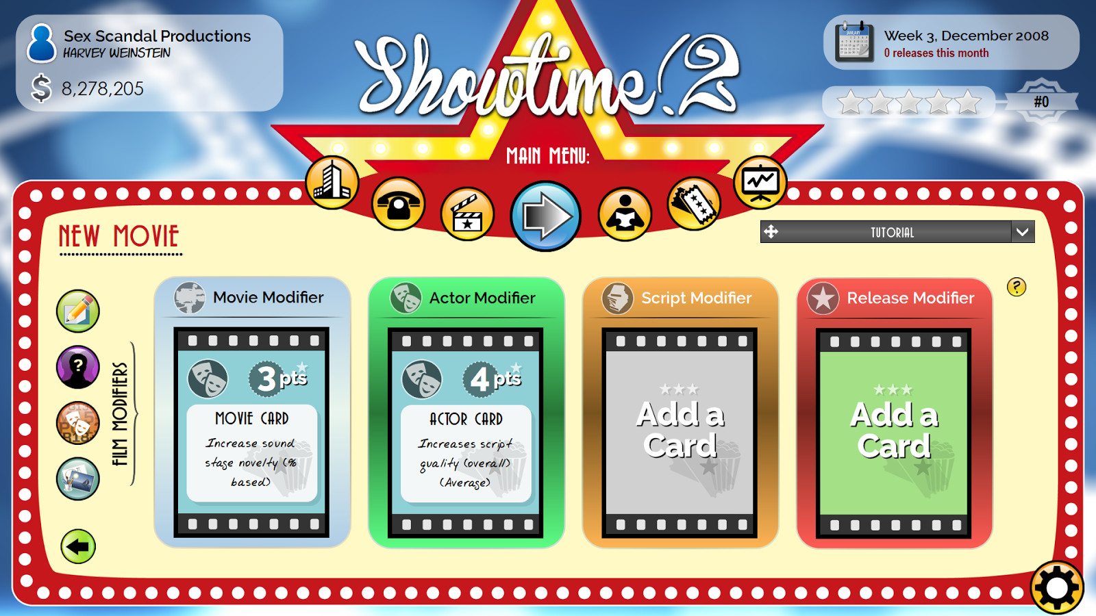 Showtime! 2 screenshot
