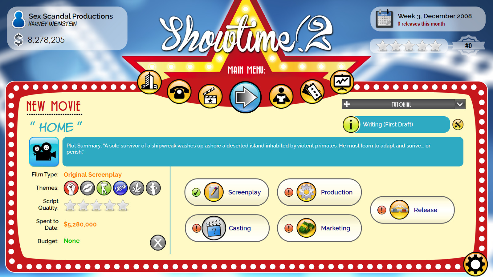 Showtime! 2 screenshot