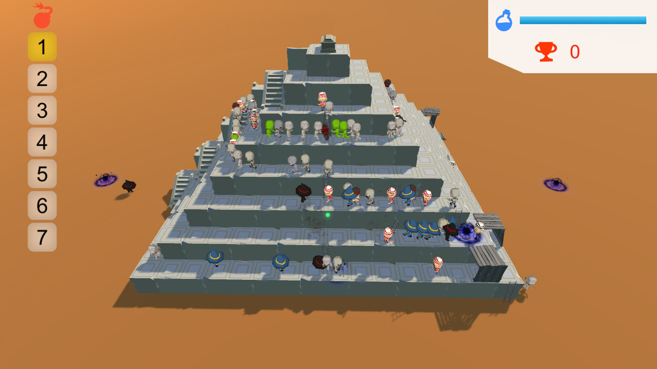 Pyramid Defense screenshot