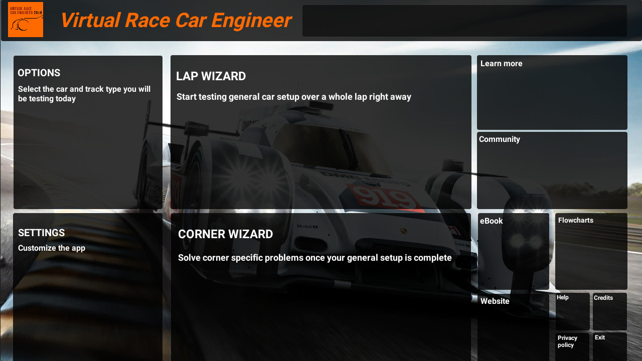 Virtual Race Car Engineer 2020 screenshot
