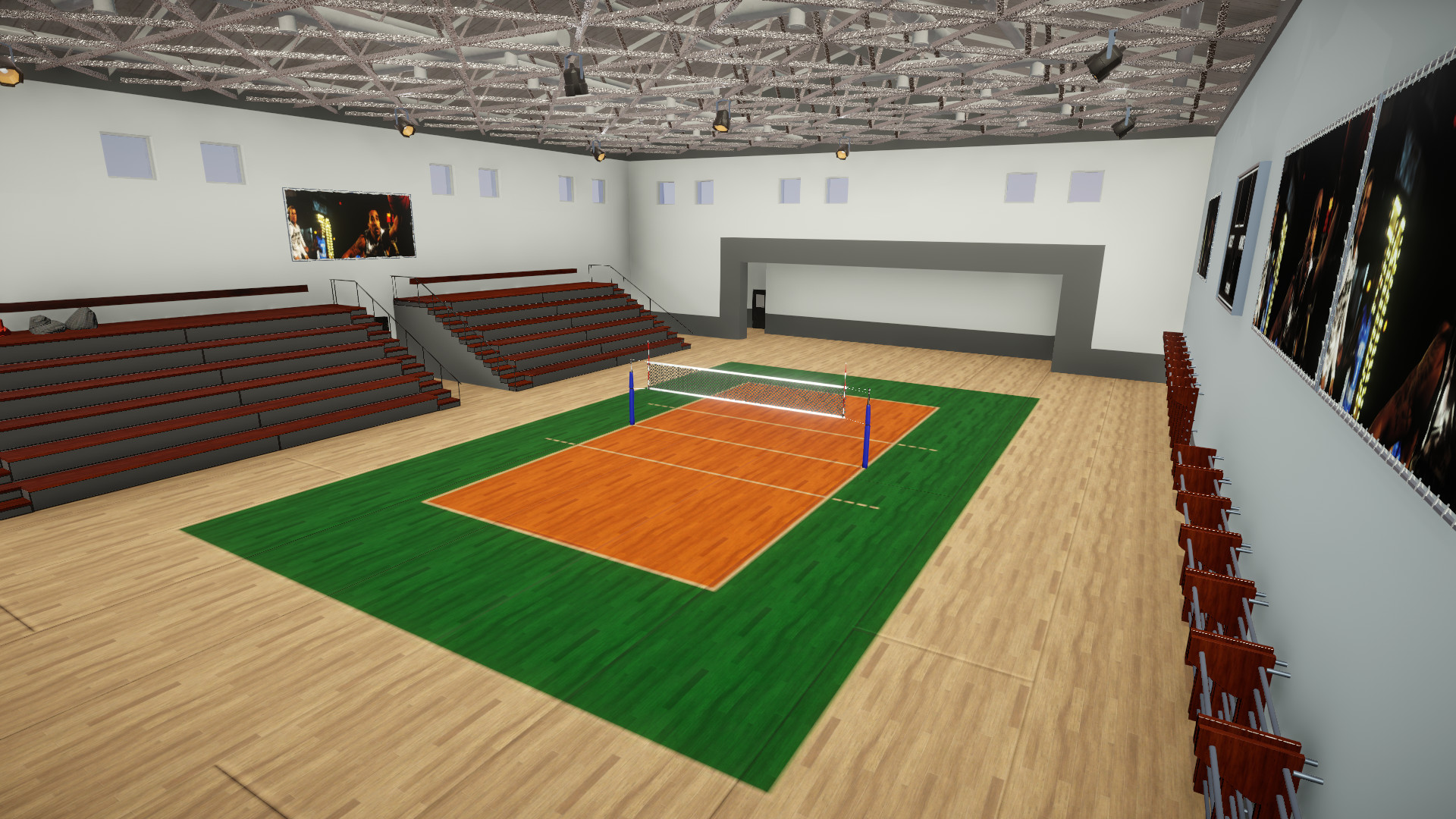Sports gym for 3D Visual Novel Maker screenshot