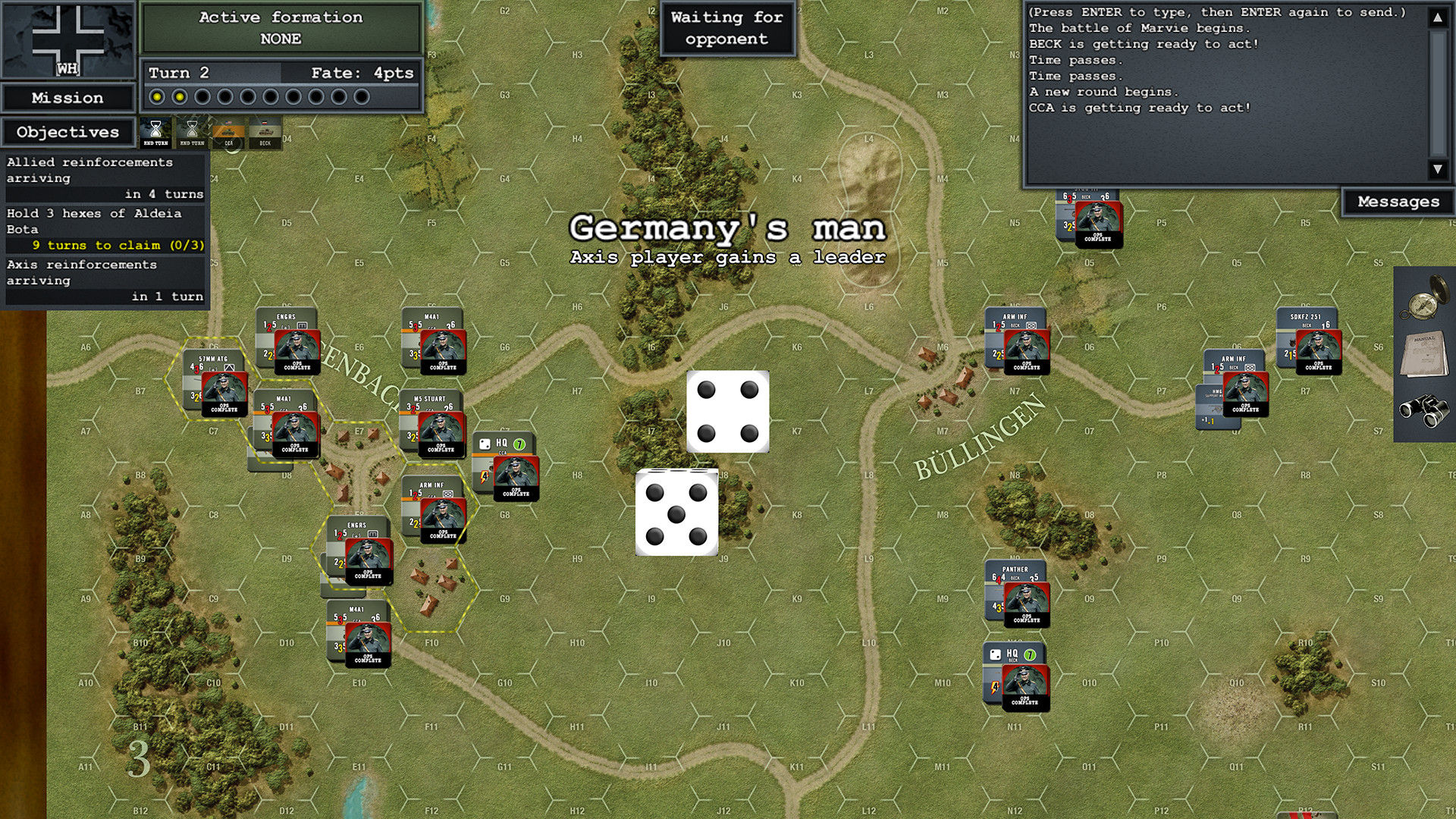 Nations At War Digital Core Game screenshot