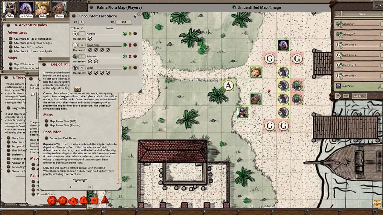 Fantasy Grounds - D&D Explorer's Guide to Wildemount screenshot