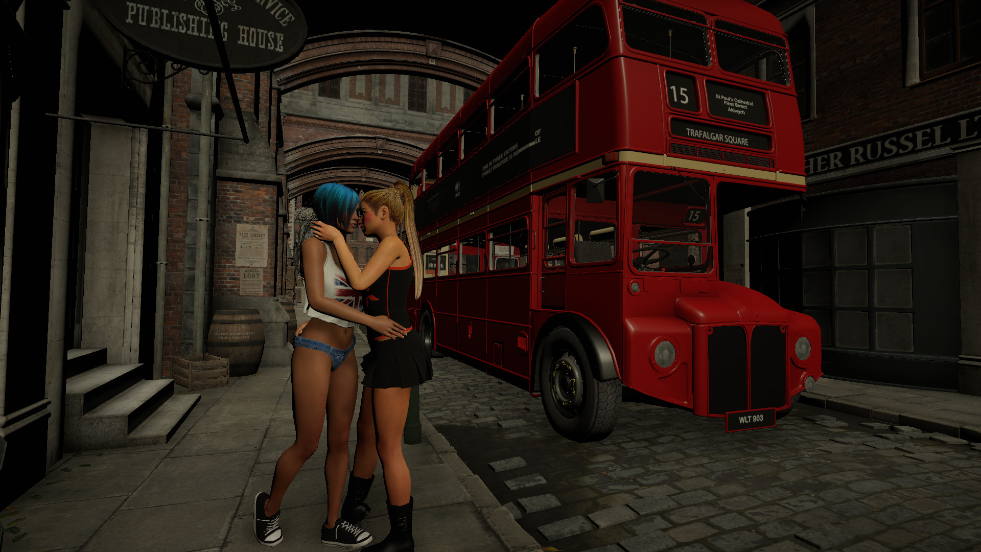 British for 3D Visual Novel Maker screenshot