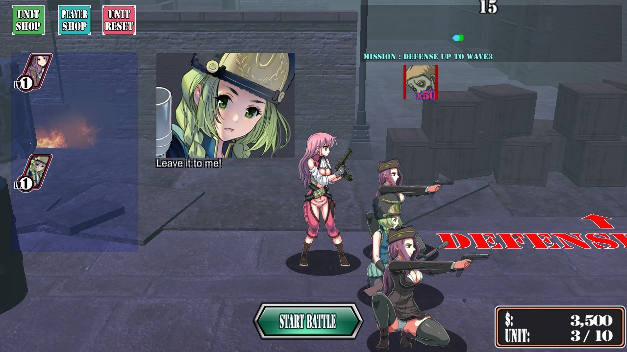 GIRLS DEFENCE screenshot