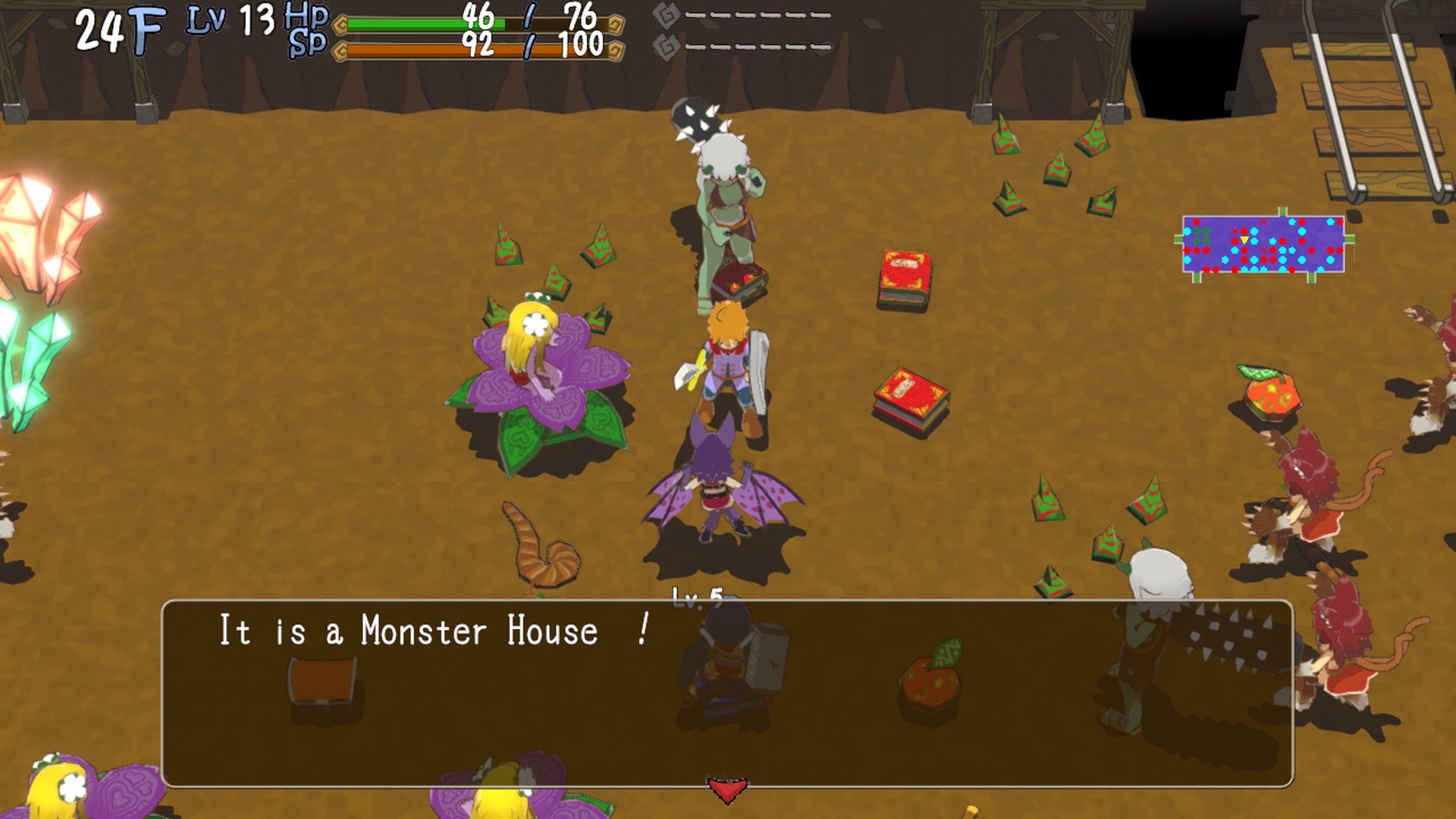 Monster Girls and the Mysterious Adventure screenshot