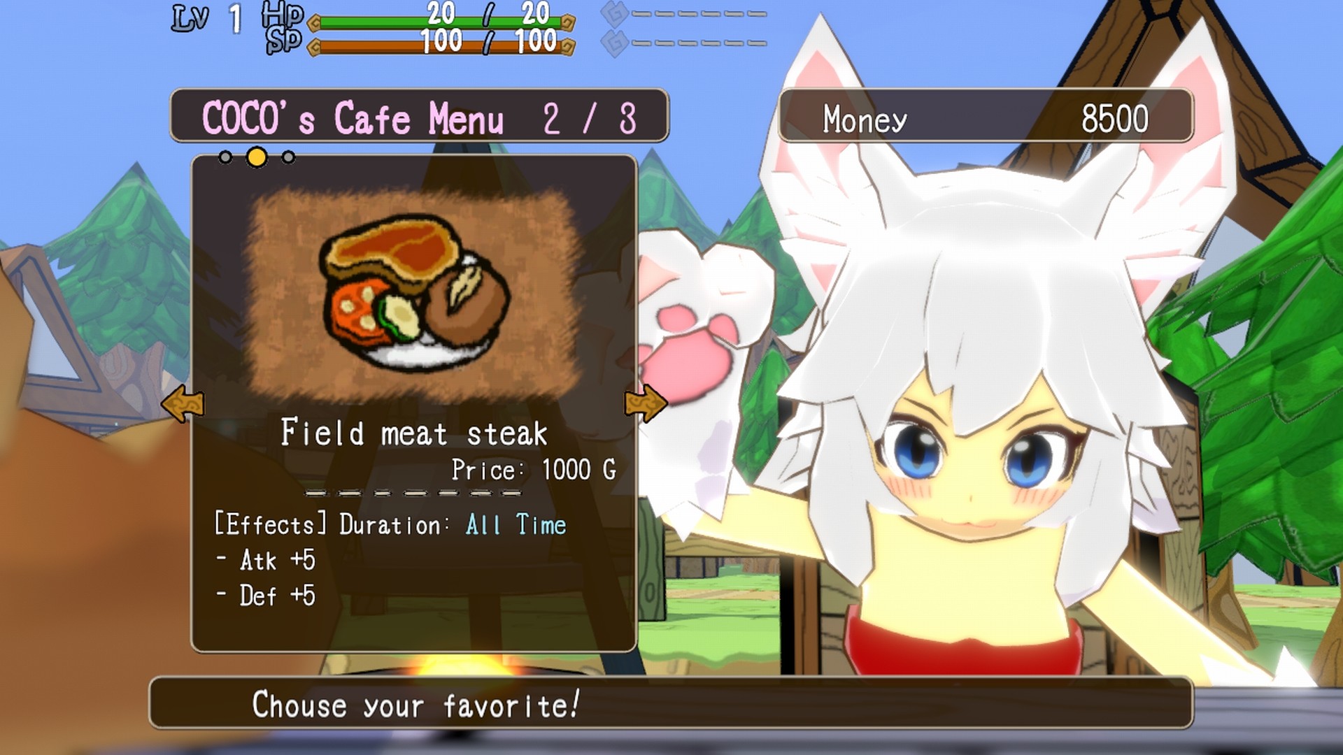Monster Girls and the Mysterious Adventure screenshot