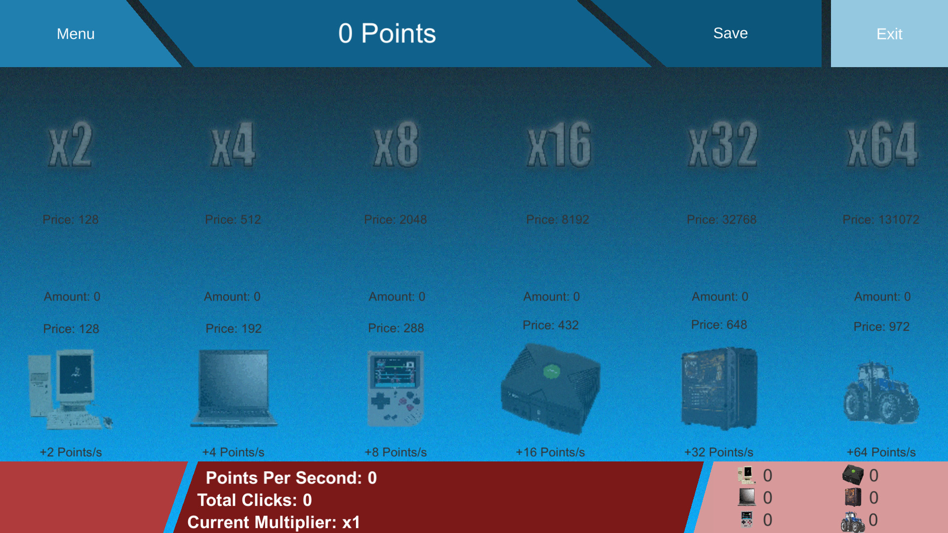Achievement Clicker screenshot