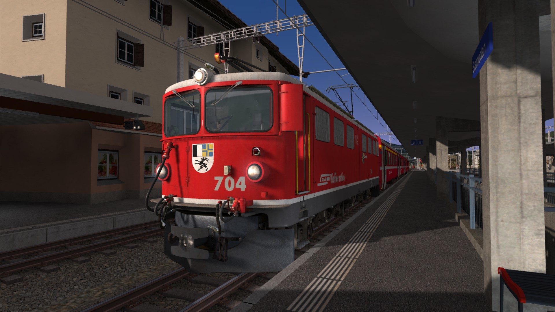 Train Simulator: Engadin Linie: Pontresina - Scuol-Tarasp Route Add-On screenshot