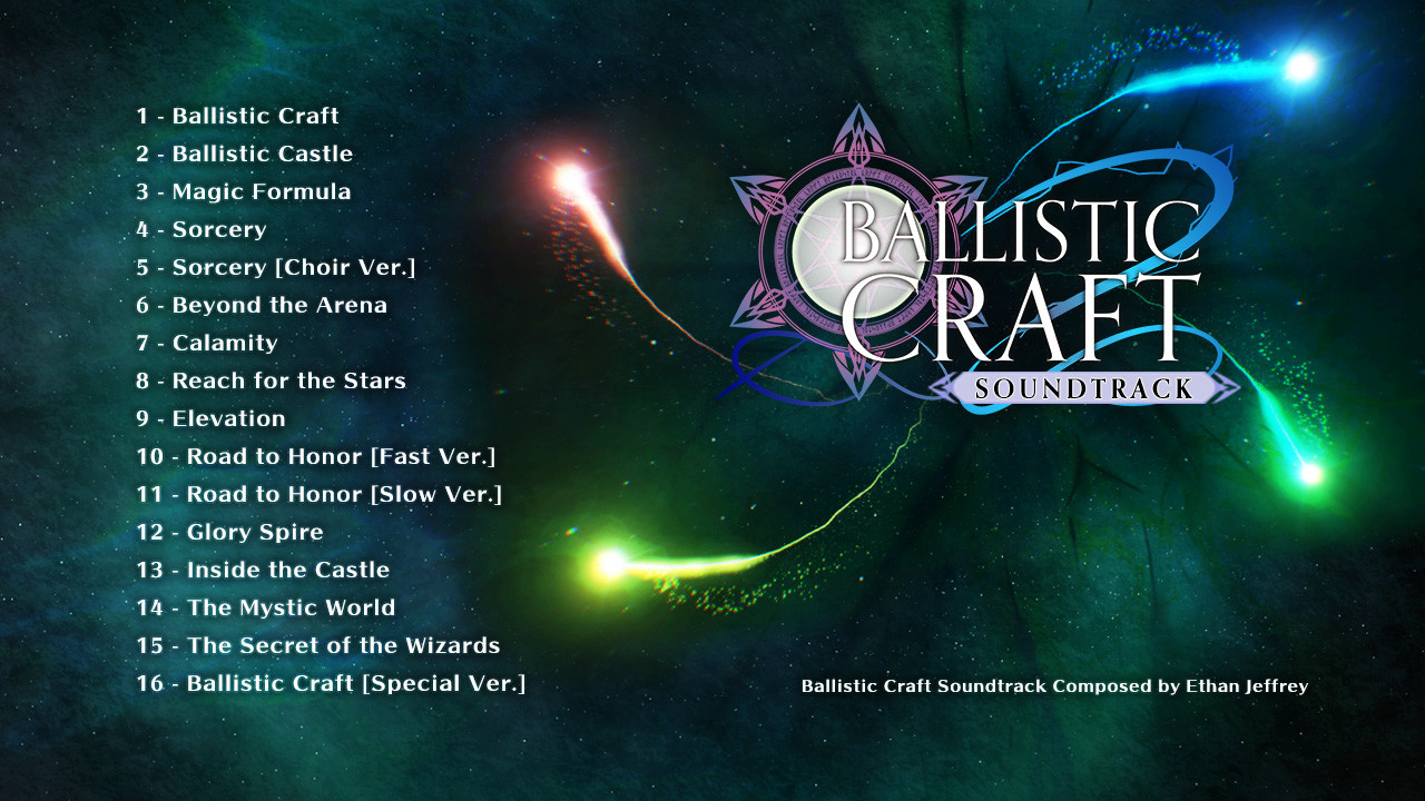 Ballistic Craft Soundtrack screenshot