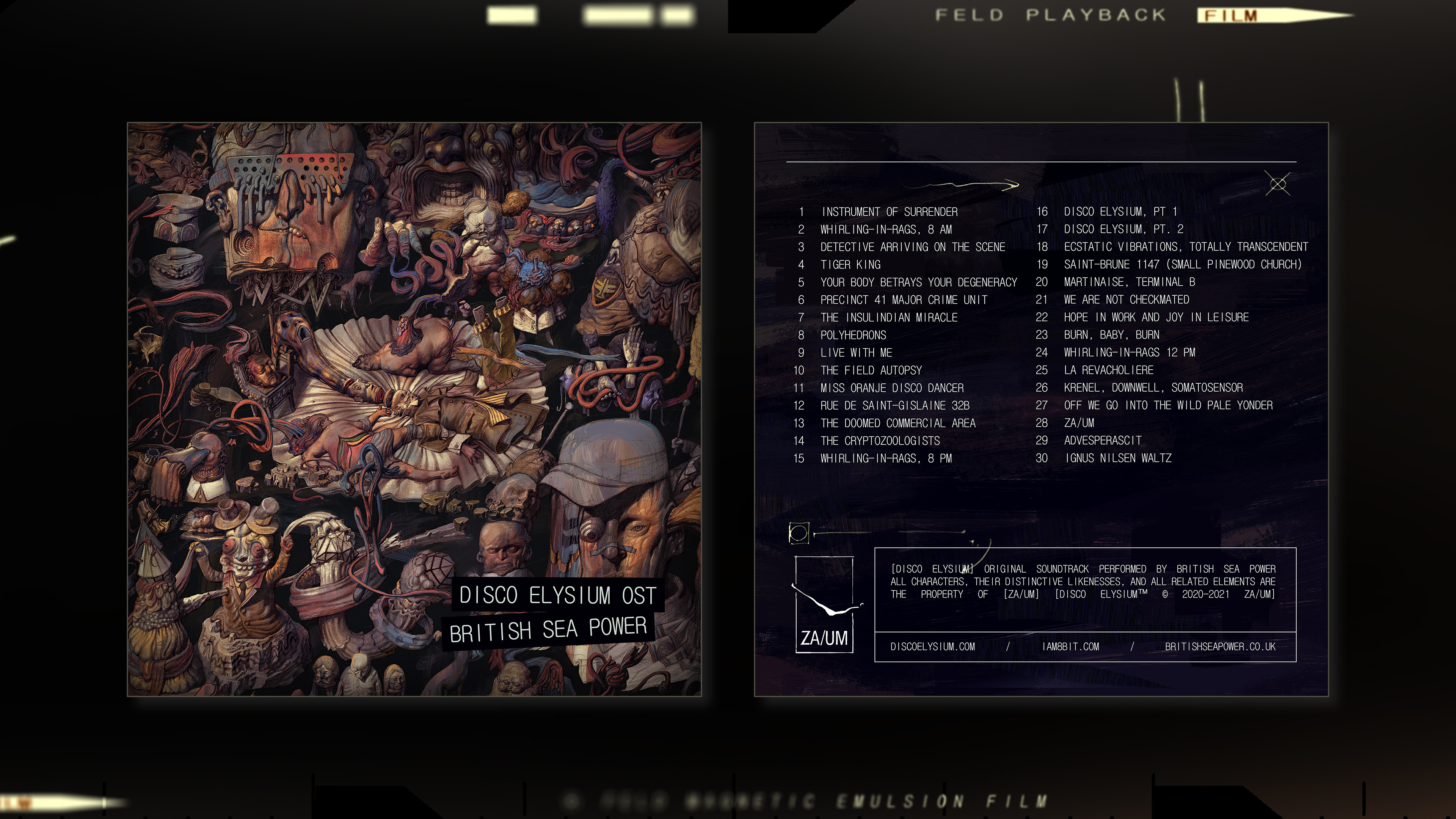 Disco Elysium - The Final Cut Soundtrack screenshot