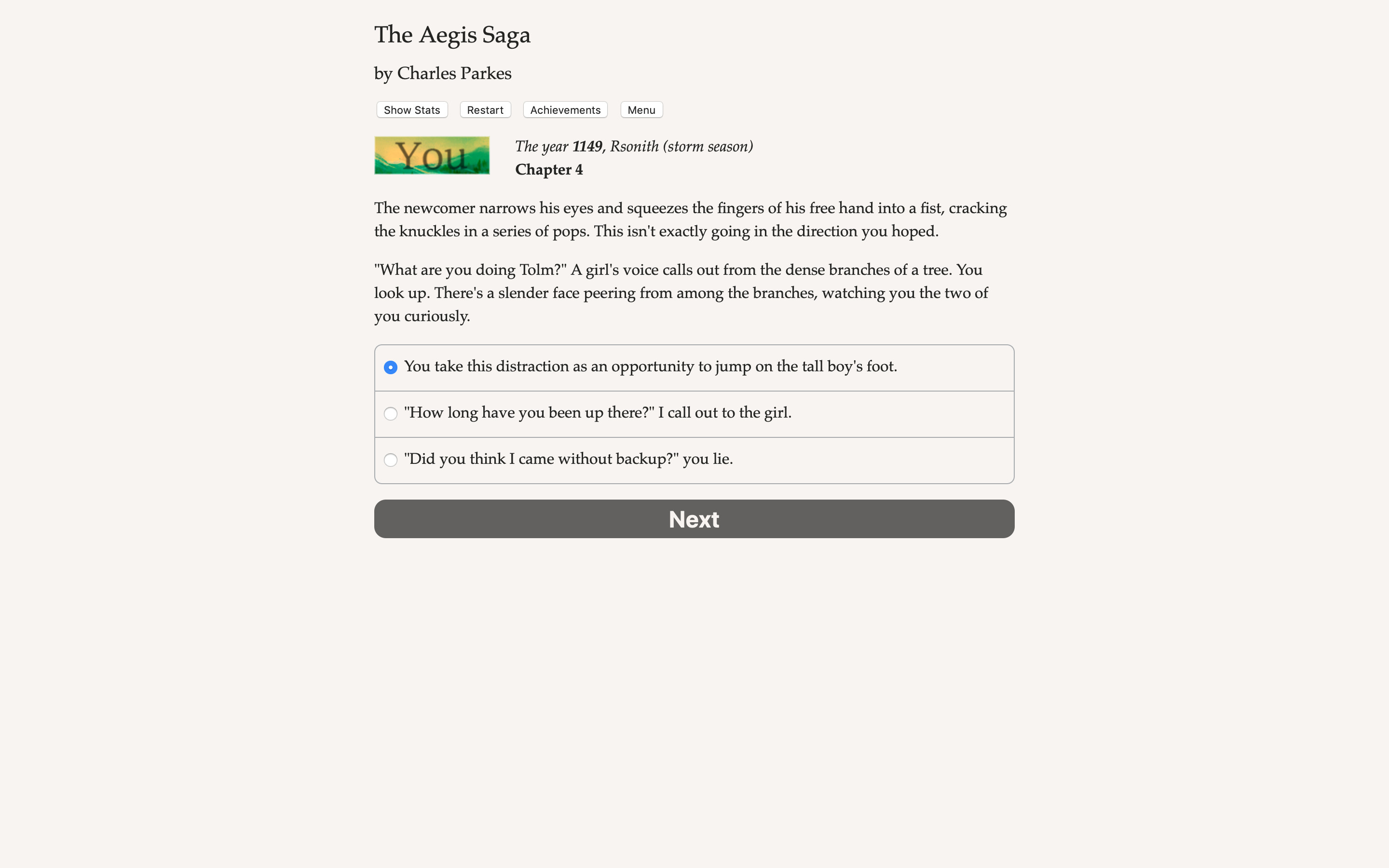 The Aegis Saga screenshot