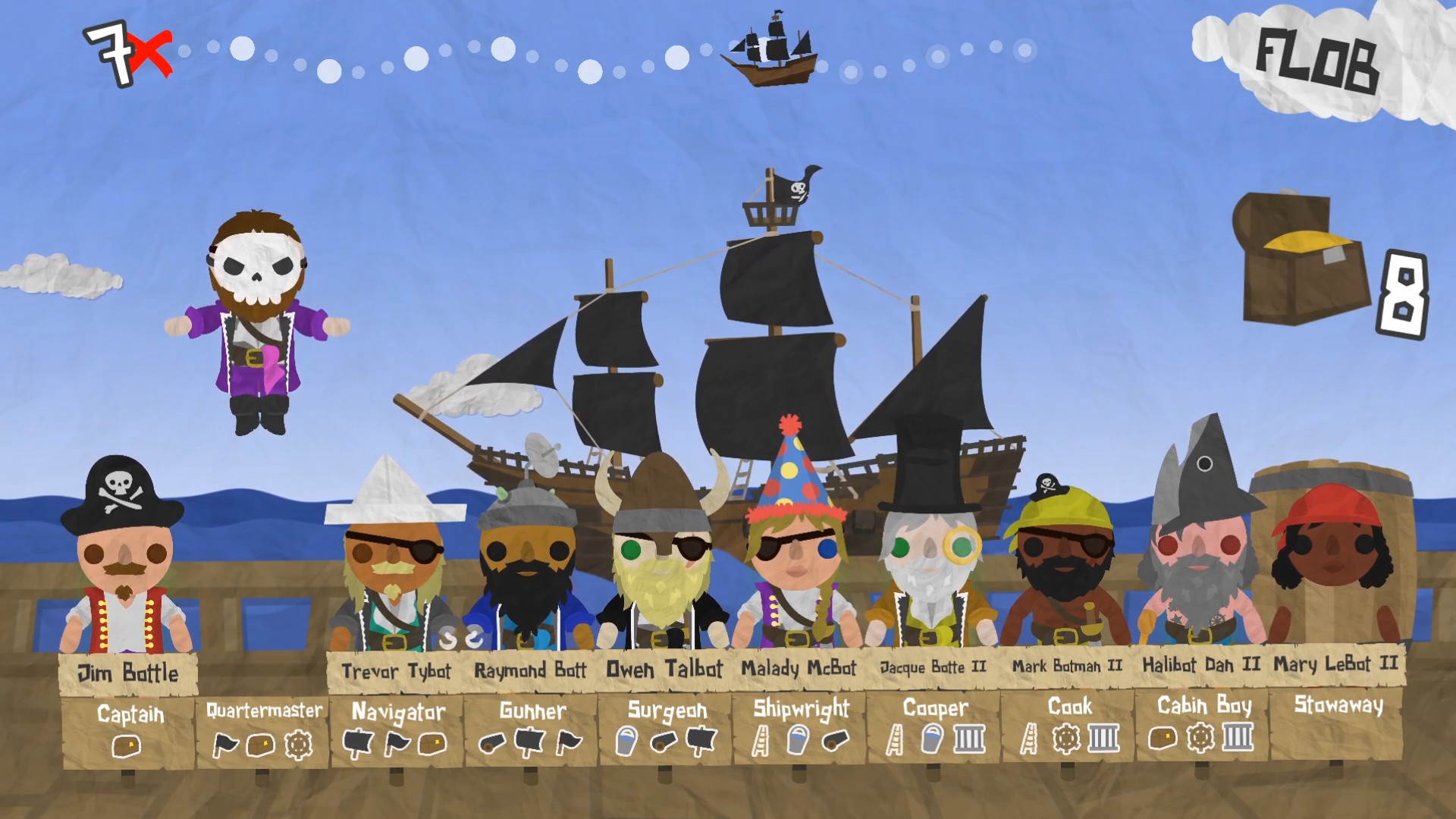 Paper Pirates screenshot