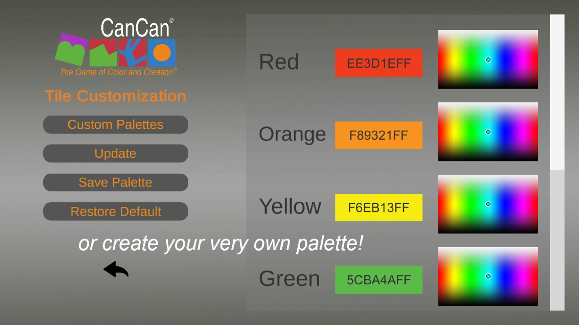 CanCan the Game screenshot