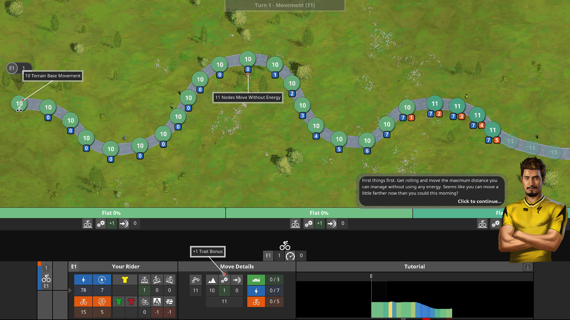 The Cyclist: Tactics screenshot