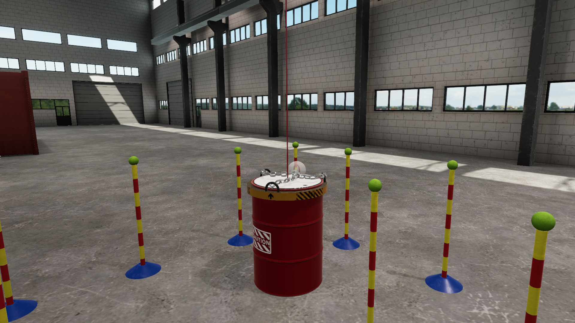 VE GSIM Overhead Crane Simulator screenshot