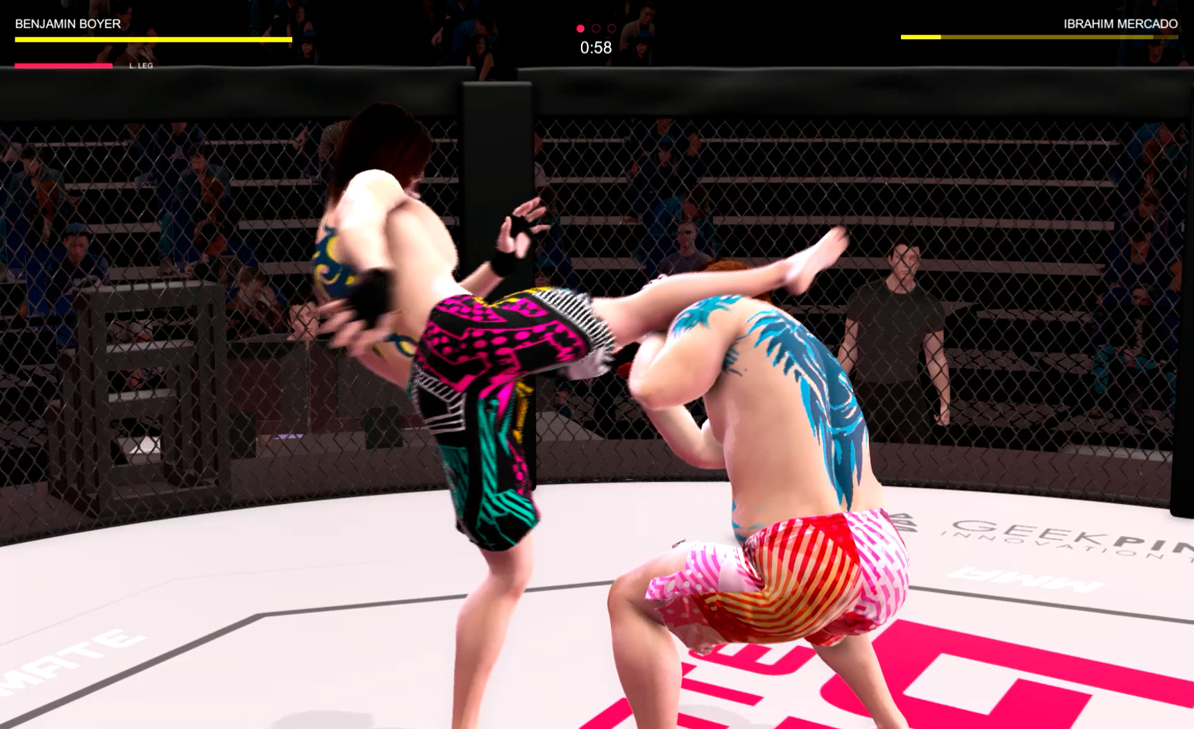 Ultimate MMA screenshot