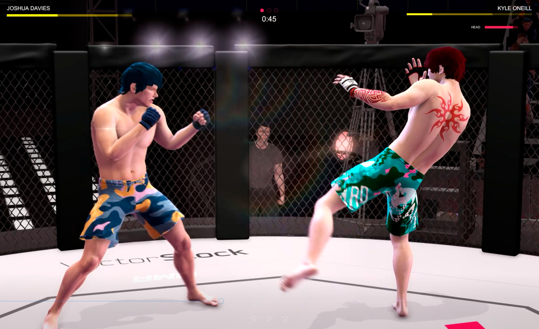 Ultimate MMA screenshot