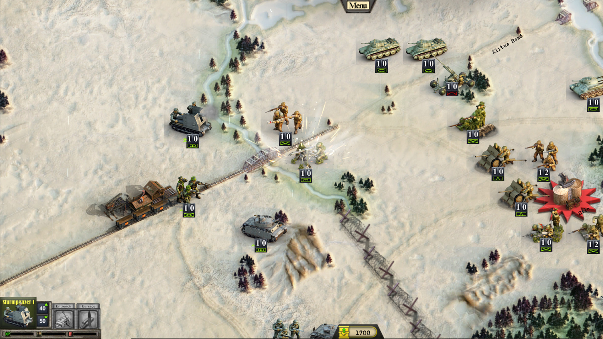 Frontline: Panzer Blitzkrieg! screenshot