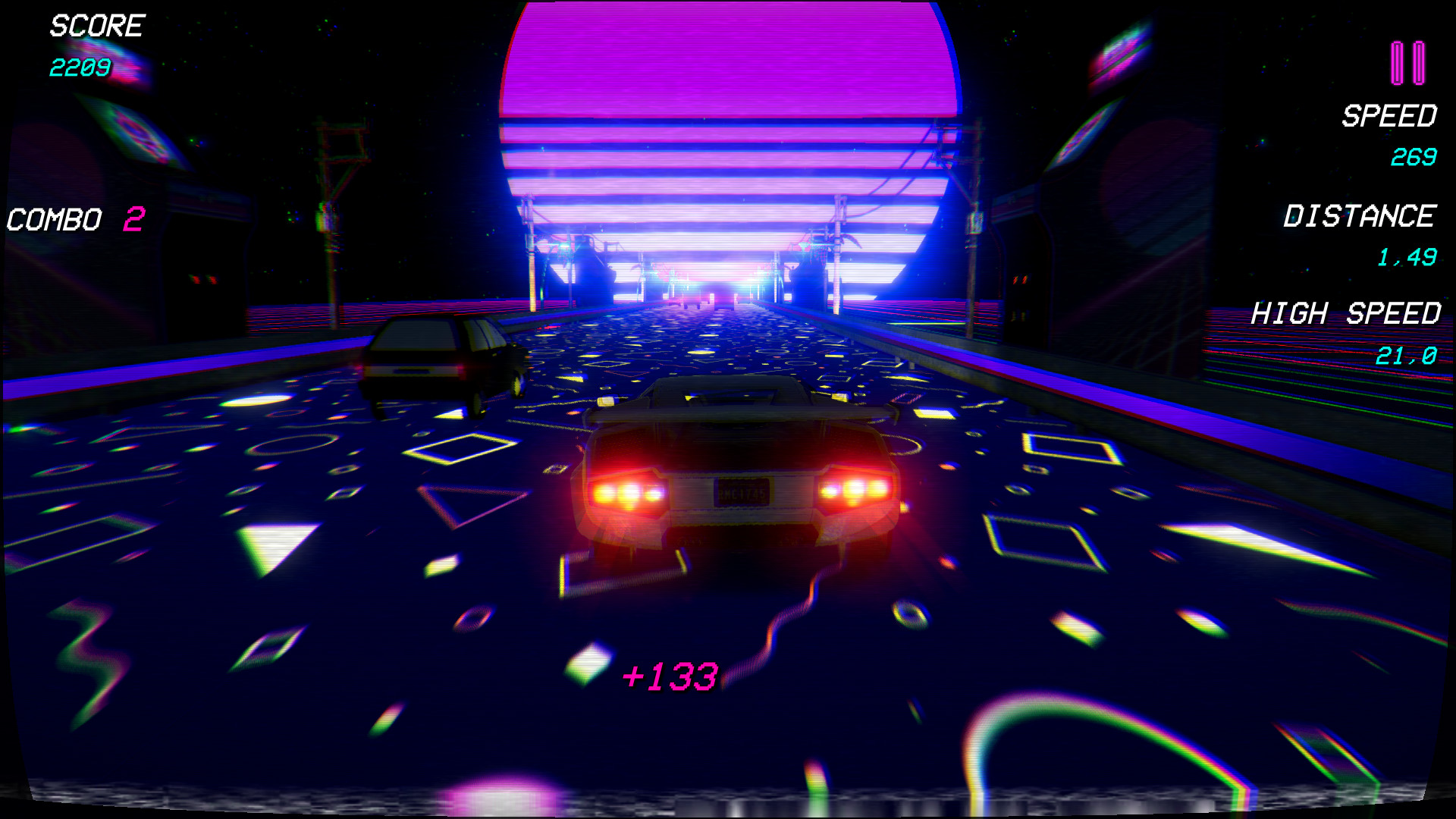 Retrowave screenshot