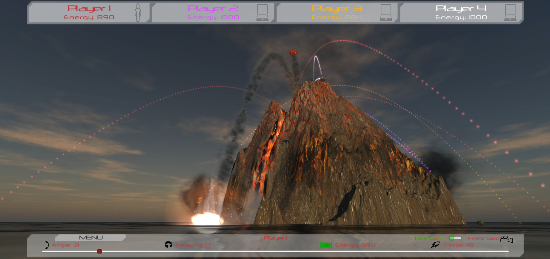 Scorched Islands screenshot