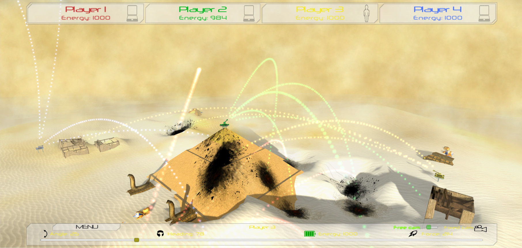 Scorched Islands screenshot