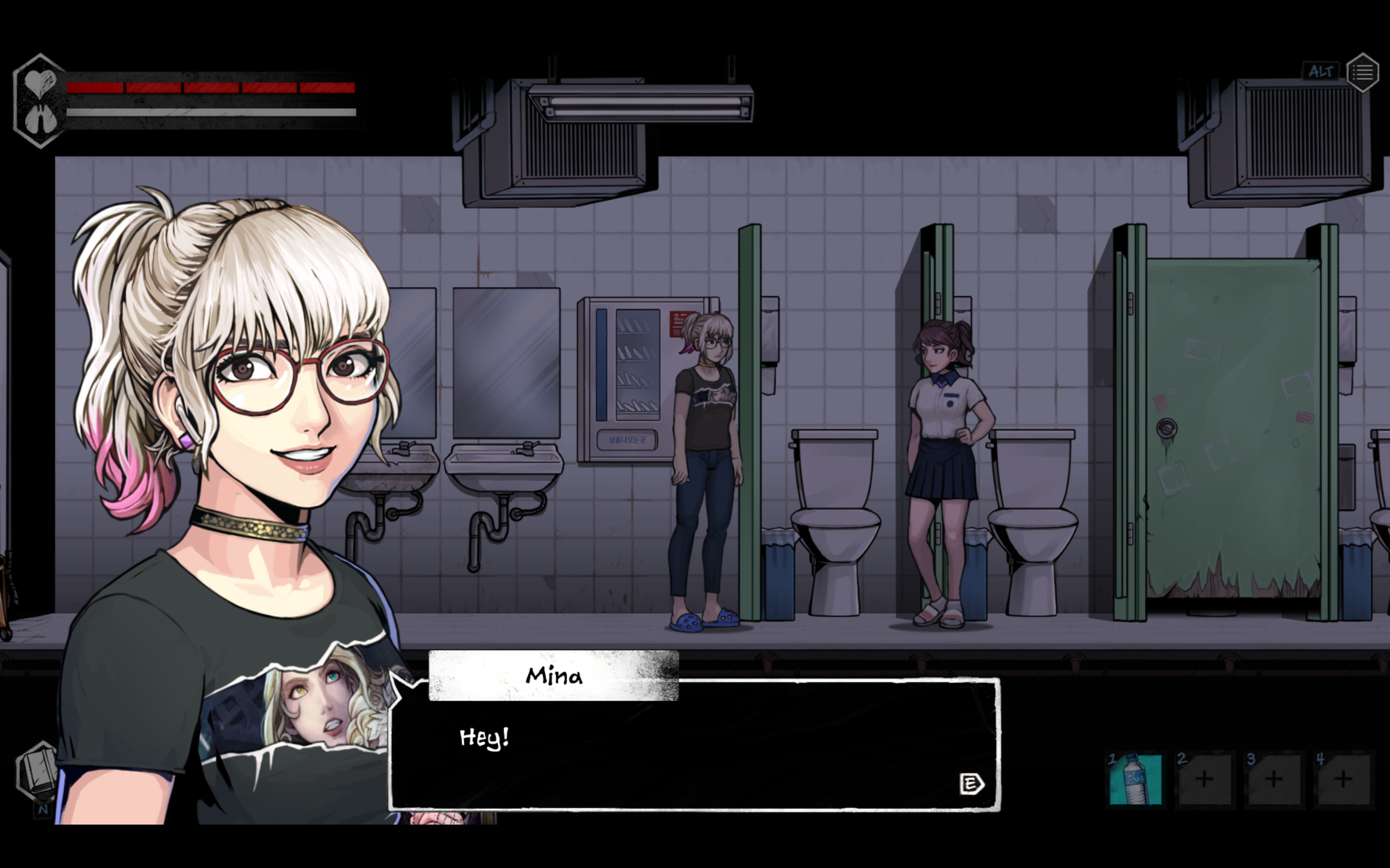 The Coma 2: Vicious Sisters DLC - Mina - Gamer Girl Skin screenshot