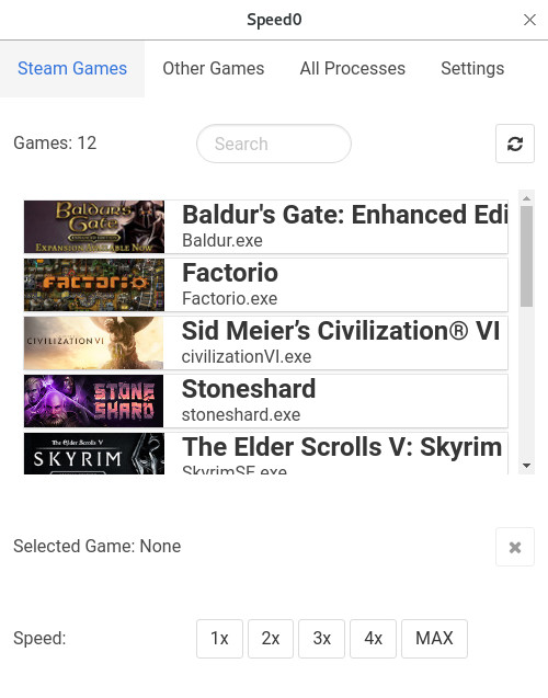 Speed0 screenshot