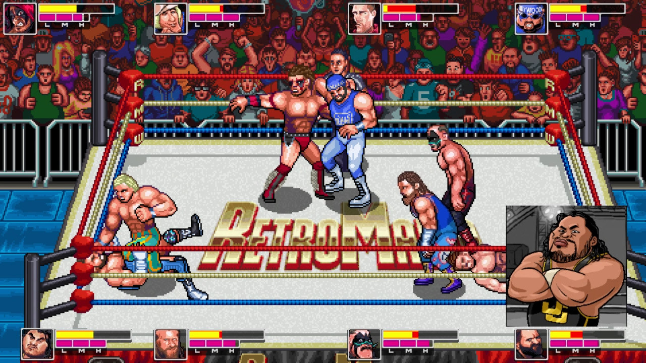 RetroMania Wrestling screenshot