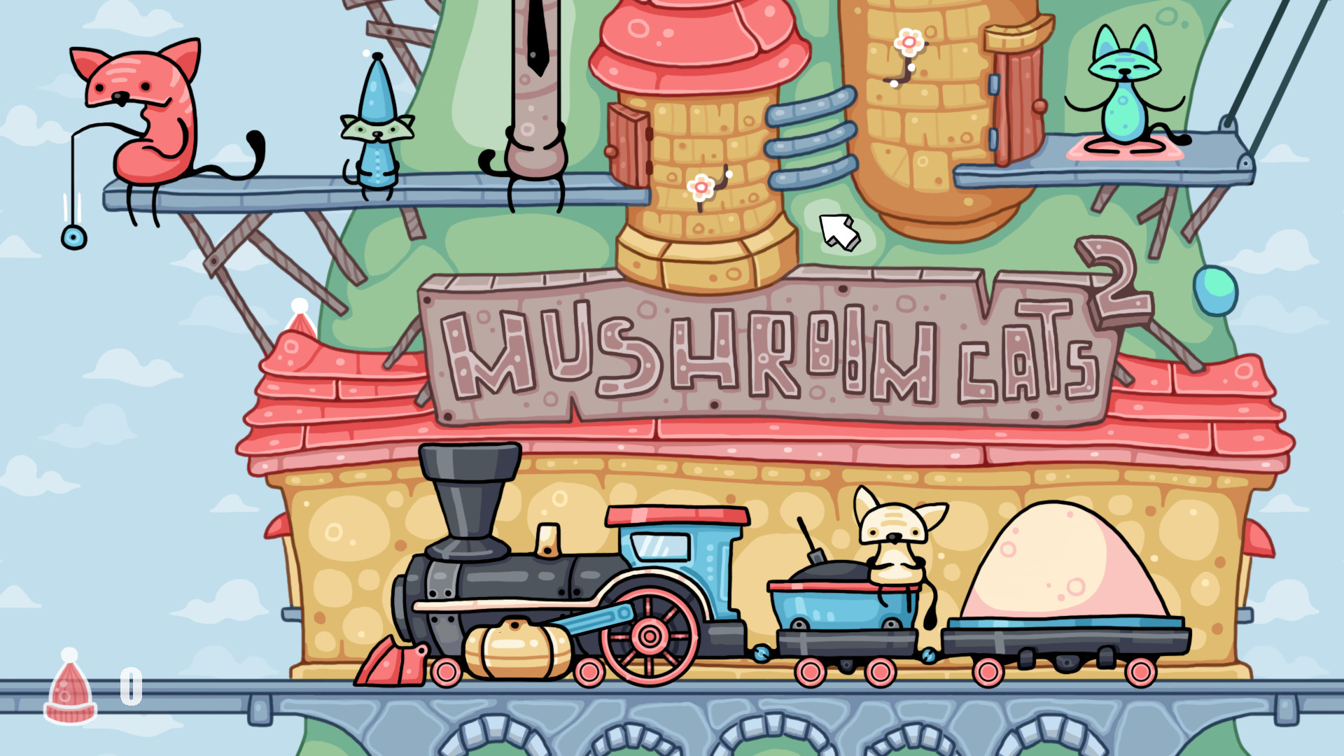 Mushroom Cats 2 screenshot