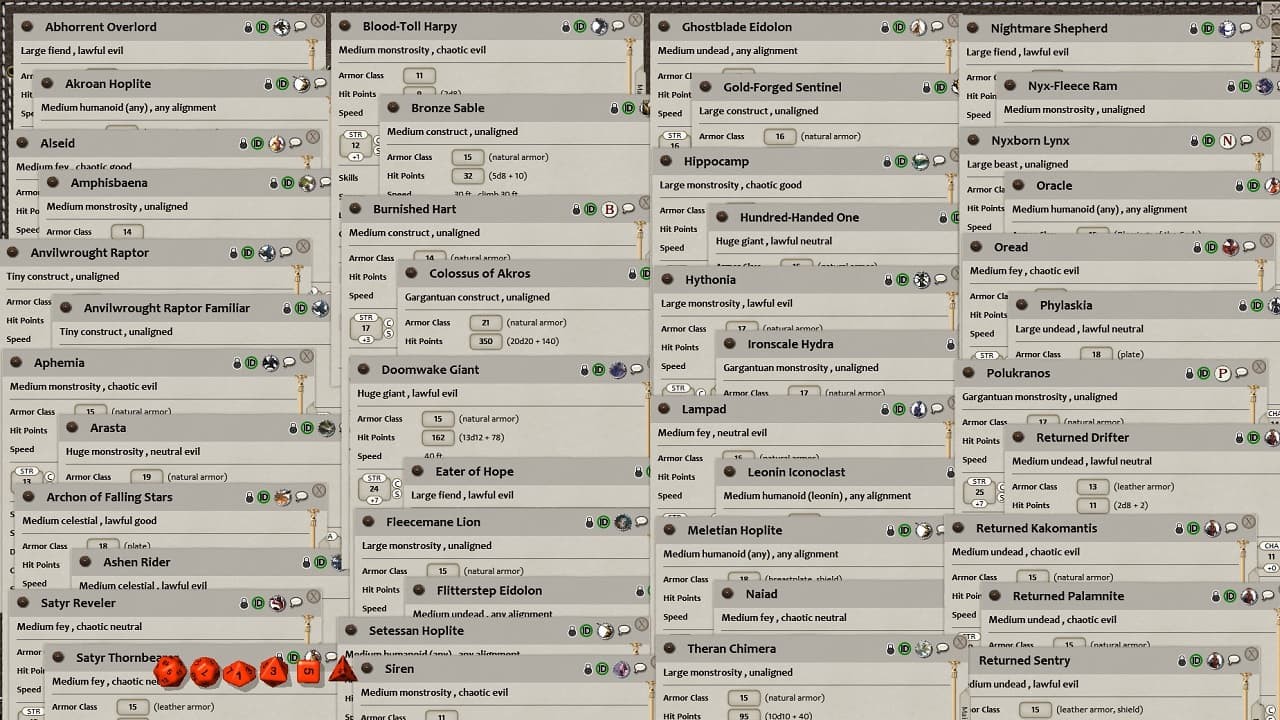 Fantasy Grounds - D&D Mythic Odysseys of Theros screenshot