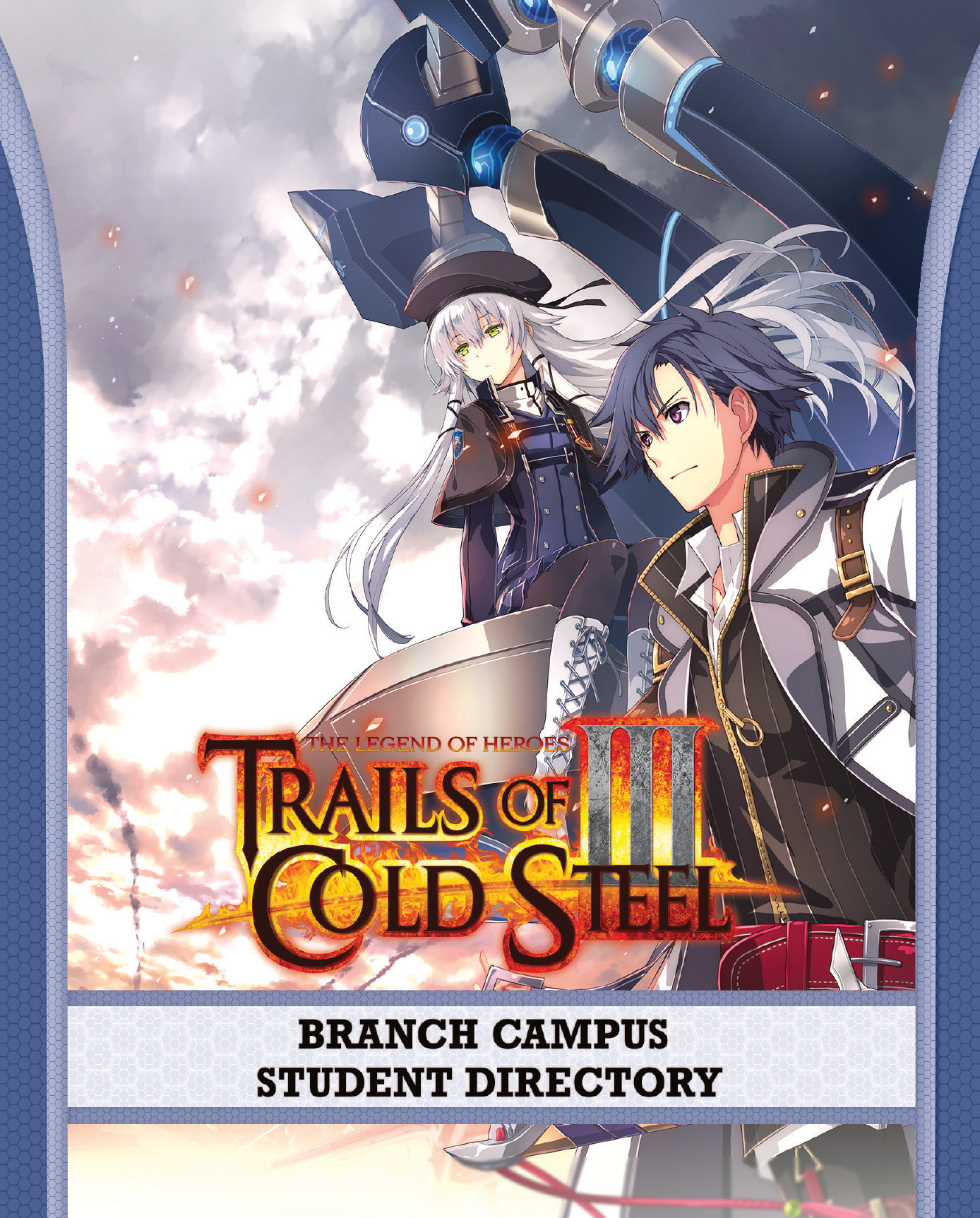 The Legend of Heroes: Trails of Cold Steel III  - Branch Campus Student Directory Digital Mini Art Book screenshot