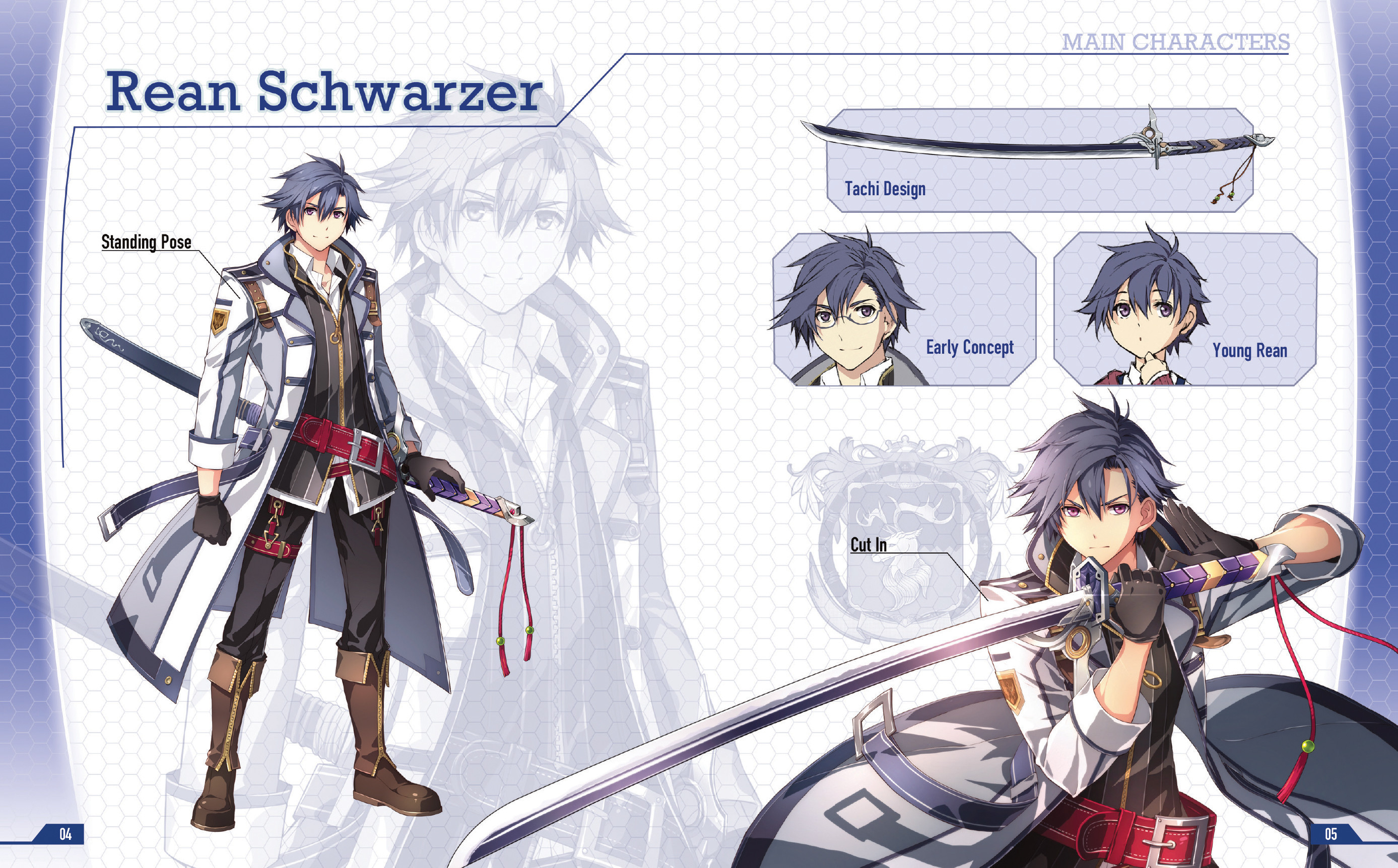 The Legend of Heroes: Trails of Cold Steel III  - Branch Campus Student Directory Digital Mini Art Book screenshot