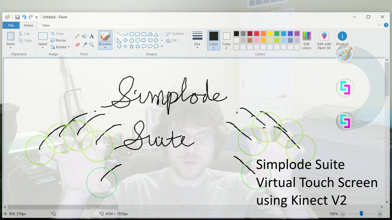 Simplode Suite - Virtual Touch Screen screenshot