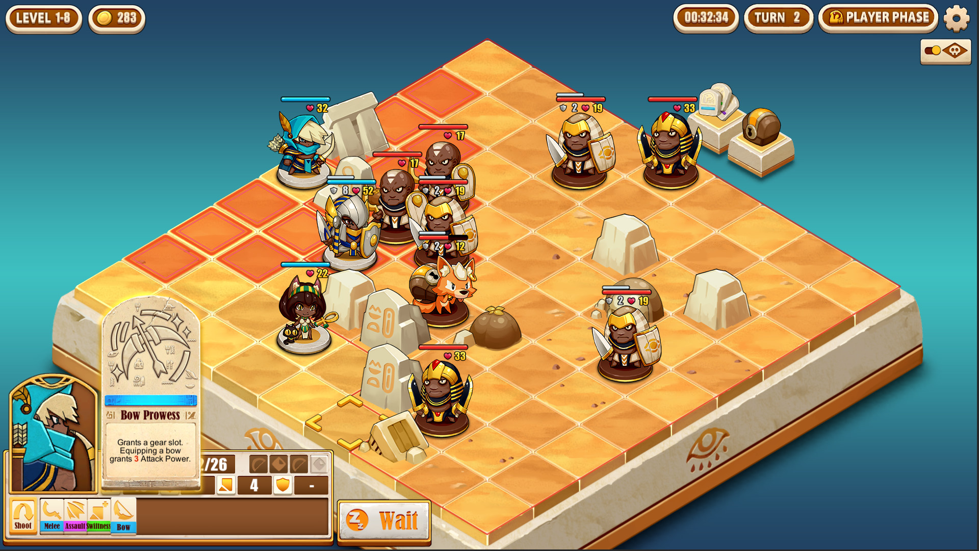 Warriors of the Nile screenshot
