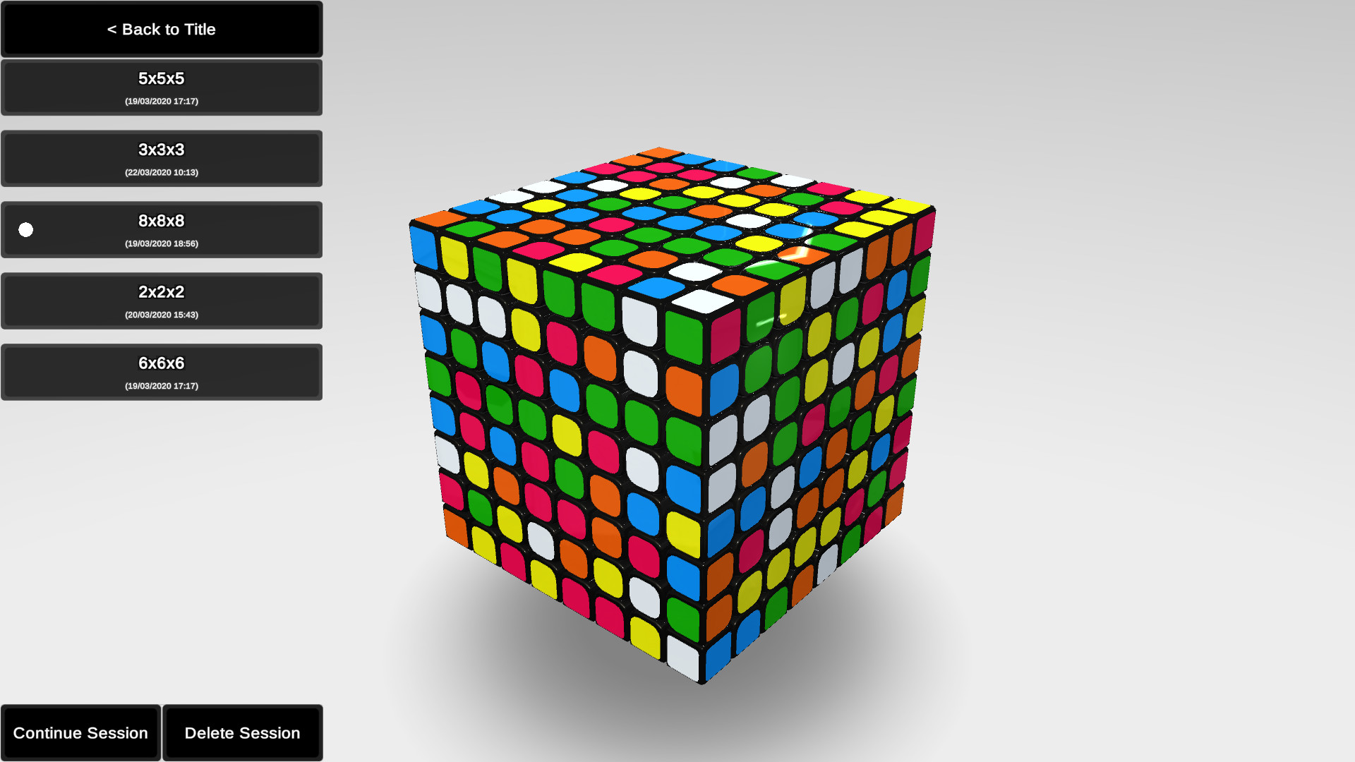 Sophie's Cubes screenshot