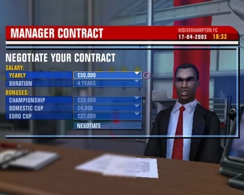 Premier Manager 03/04 screenshot