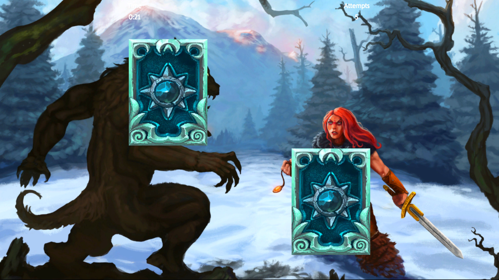 Fantasy Memory Card Game - Expansion Pack 7 screenshot