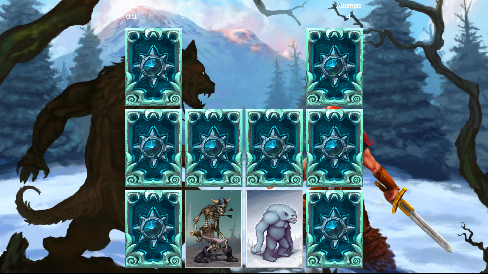 Fantasy Memory Card Game - Expansion Pack 7 screenshot