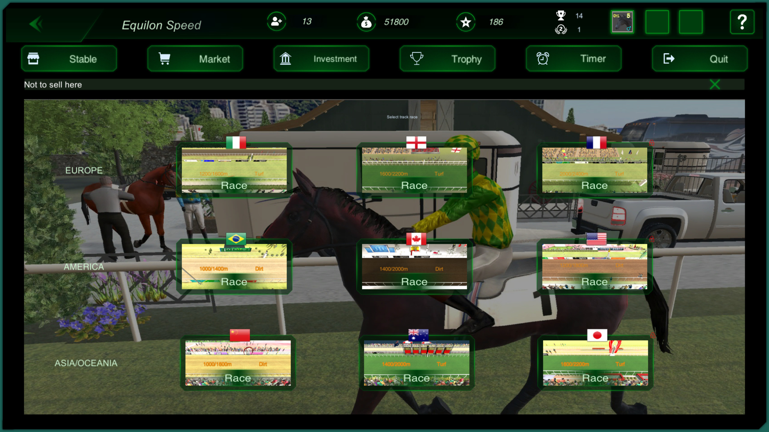 Glory Horse Racing screenshot