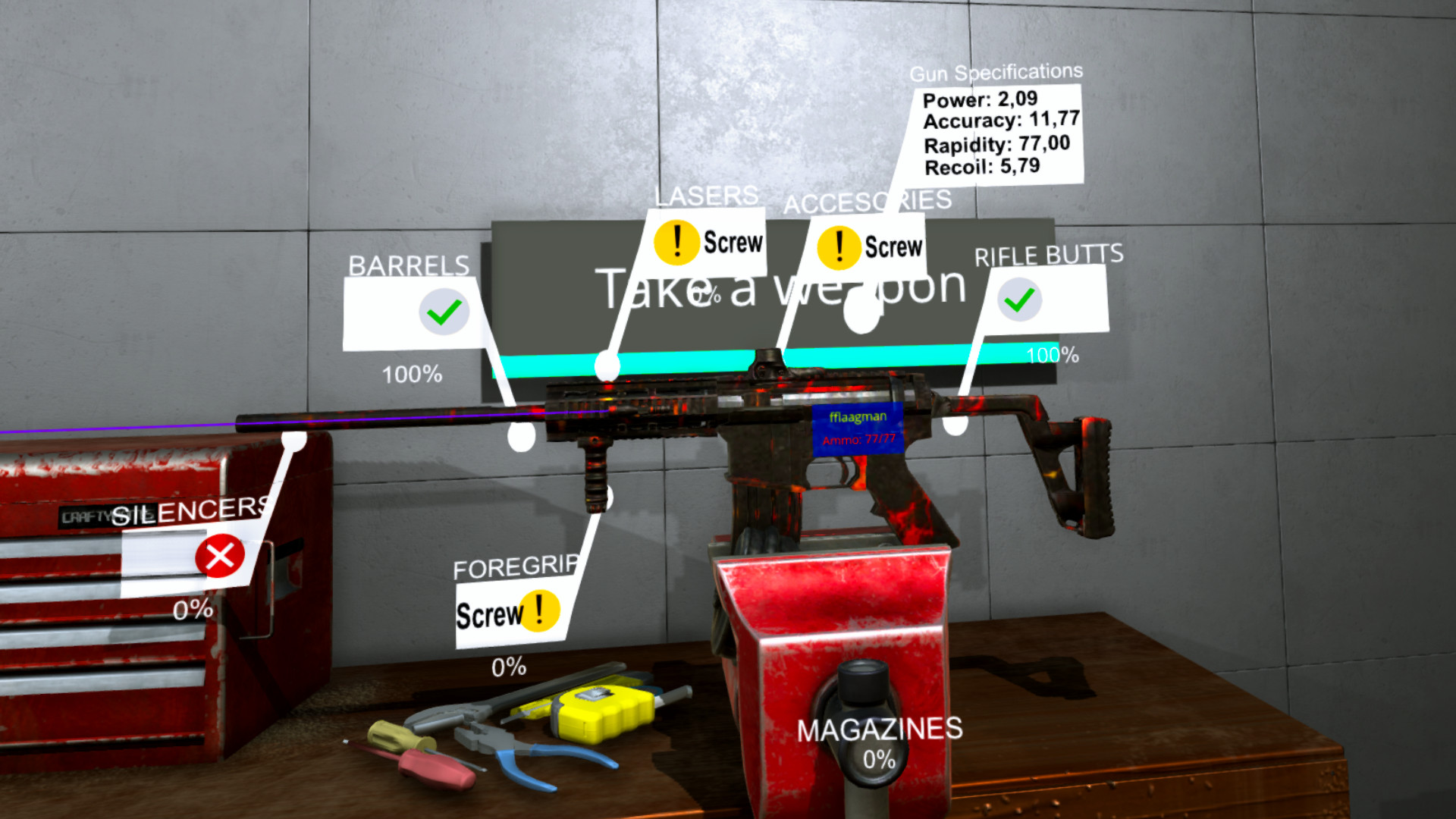 Weapons Genius VR screenshot