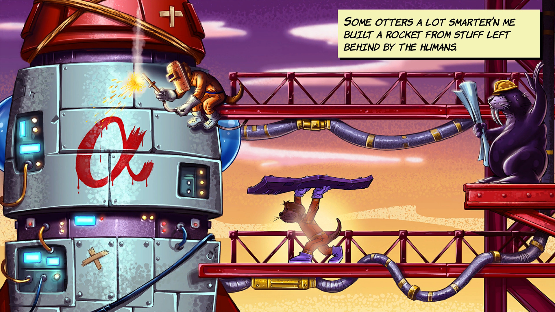 Space Otter Charlie screenshot