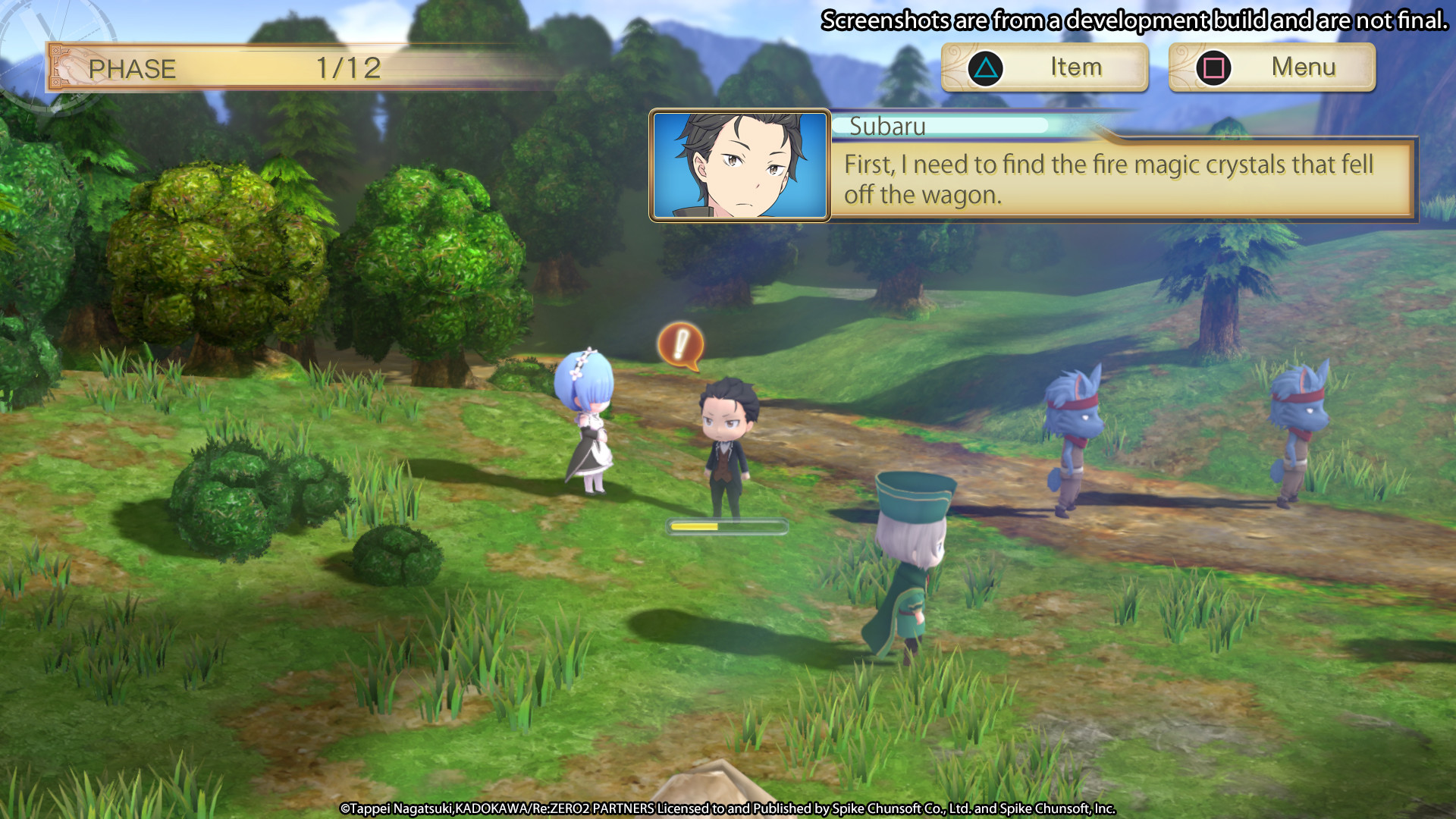 Re:ZERO -Starting Life in Another World- The Prophecy of the Throne screenshot