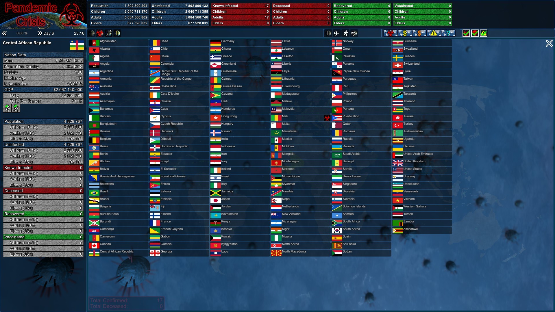 Pandemic Crisis screenshot