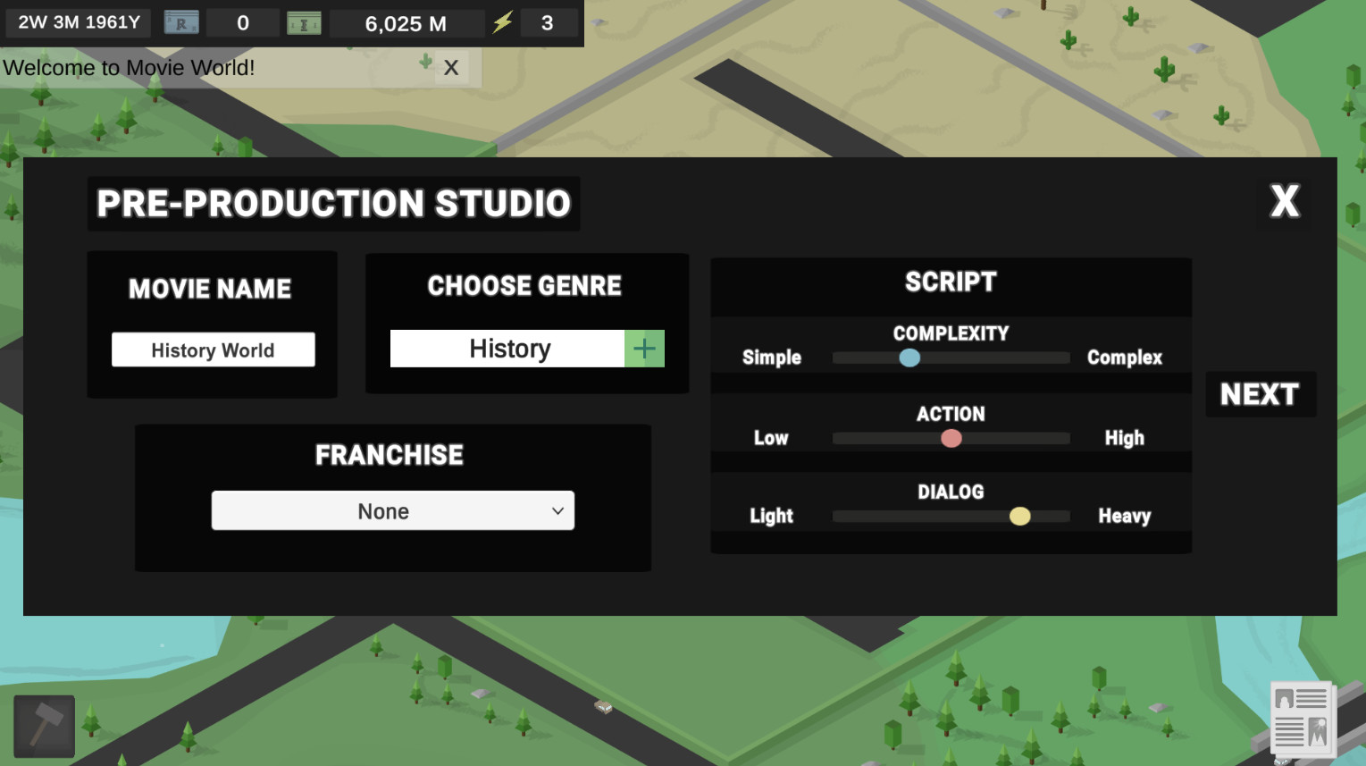 Movie World screenshot