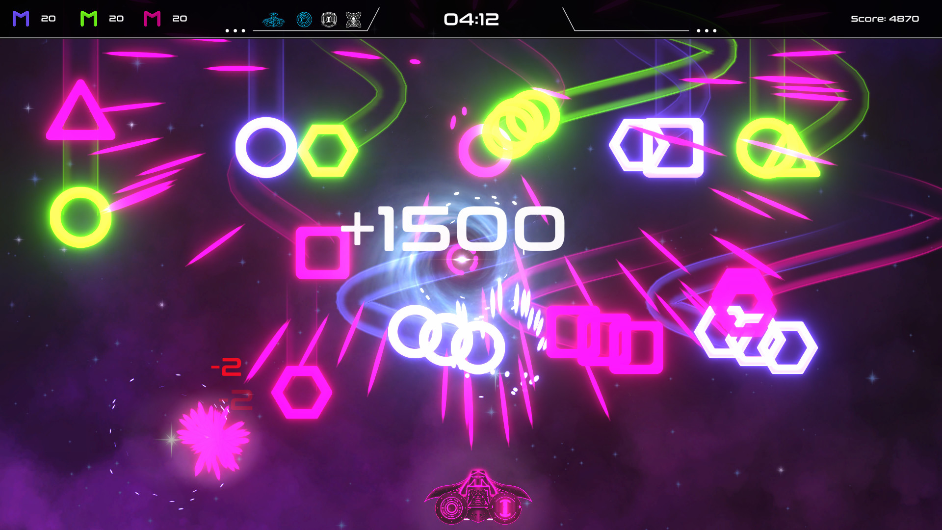 Geometric Feel the Beats screenshot