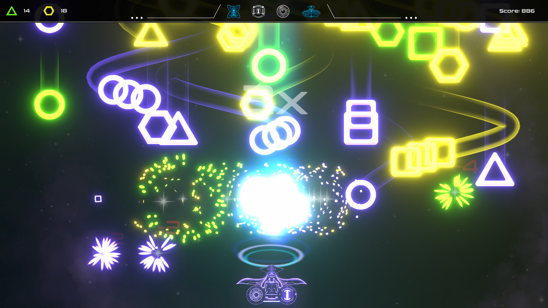 Geometric Feel the Beats screenshot