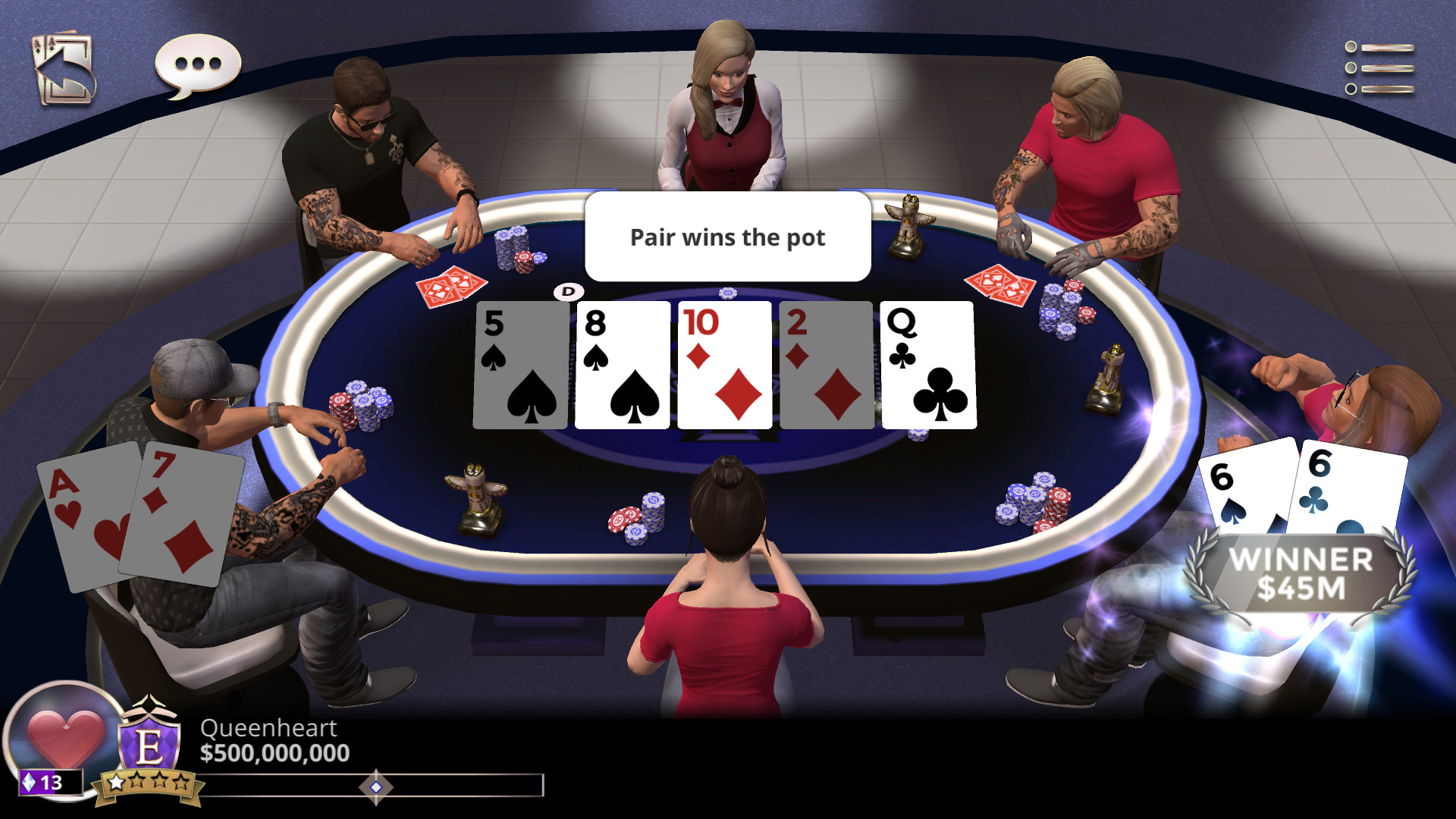 CasinoLife Poker - #1 Free Texas Holdem 3D screenshot
